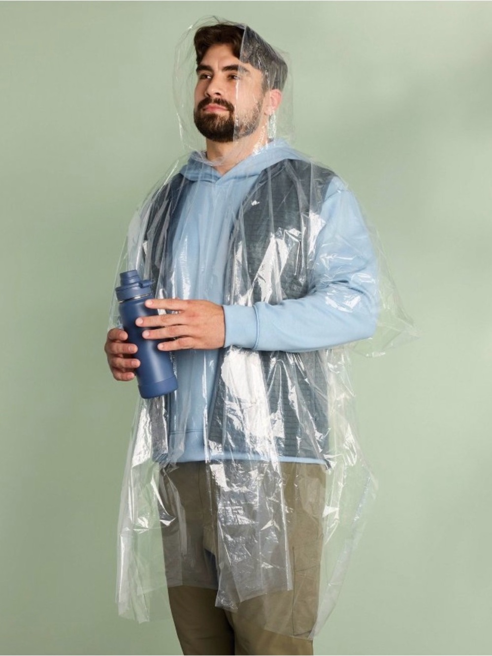 Package of 3 All In Motion Emergency Ponchos